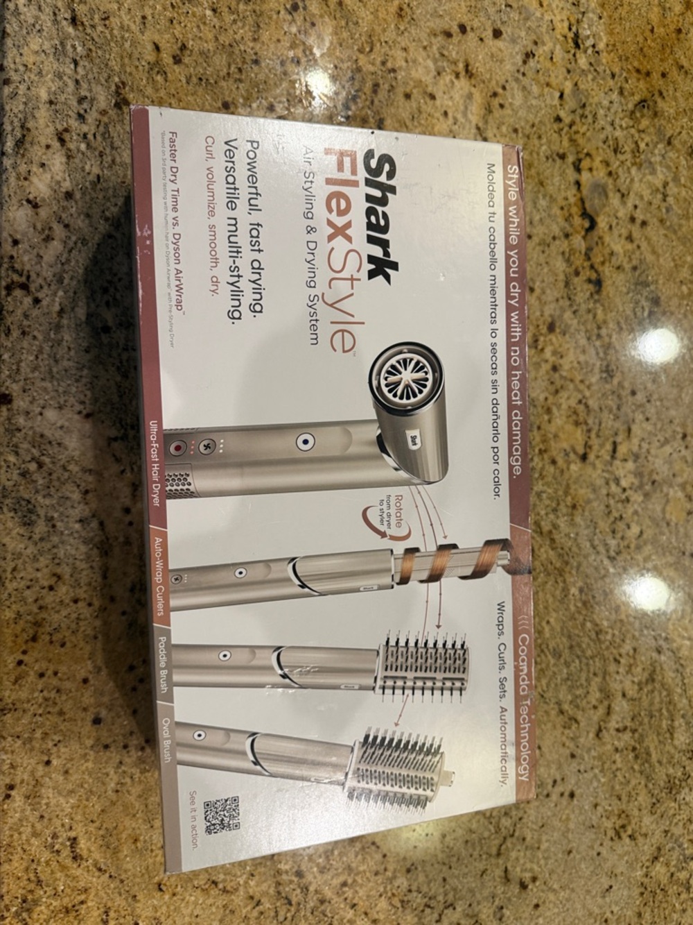 Shark FlexStyle Women’s 4-in-1 Hair Styling Tool in Champagne